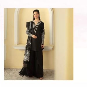 Vanya SOLD OUT 3 piece black/ silver blinged out outfit.